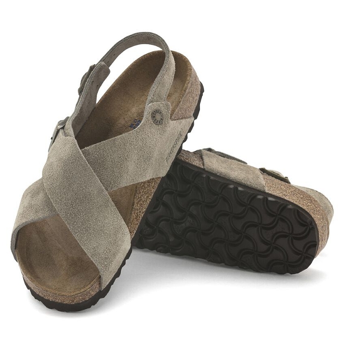 Birkenstock chaussures birkenstock tulum suede taupe 6017801_4