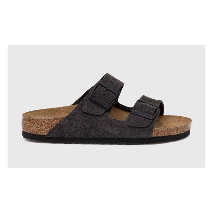 Birkenstock chaussures birkenstock arizona velvet grey 6018201_2