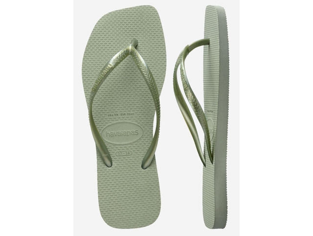 Havaianas chaussures havaianas slim square smoke green 6019901_5