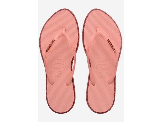 Havaianas chaussures havaianas slim point glitter canyon clay 