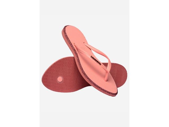 Havaianas chaussures havaianas slim point glitter canyon clay 6020201_4