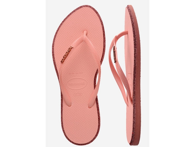 Havaianas chaussures havaianas slim point glitter canyon clay 6020201_5