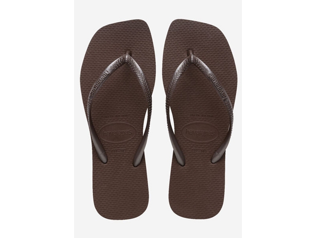 Havaianas chaussures havaianas slim square dark brown 
