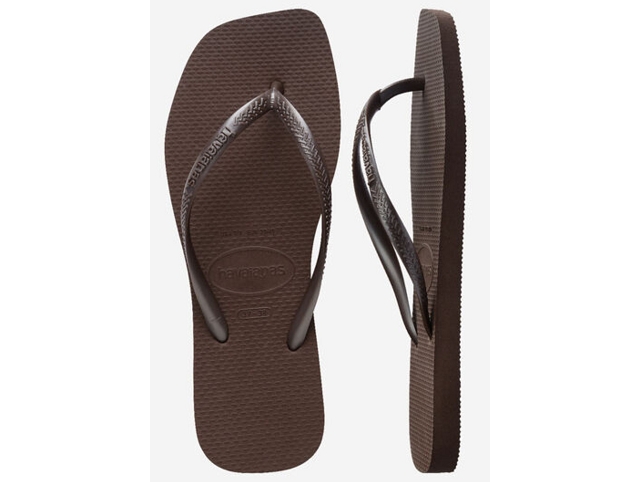 Havaianas chaussures havaianas slim square dark brown 6020701_5