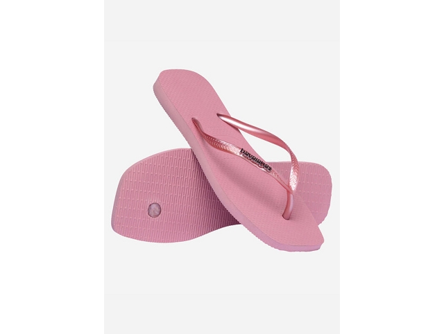 Havaianas chaussures havaianas slim square logo metallic rose chiffom 6020901_4