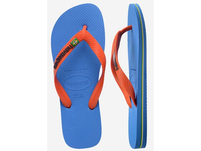 Havaianas chaussures havaianas brasil logo blue orange 6021001_5