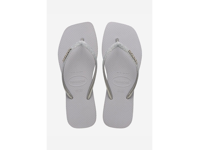Havaianas chaussures havaianas slim square sparkle ice grey 