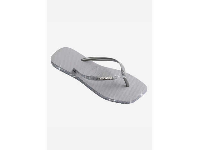 Havaianas chaussures havaianas slim square sparkle ice grey 6021901_2