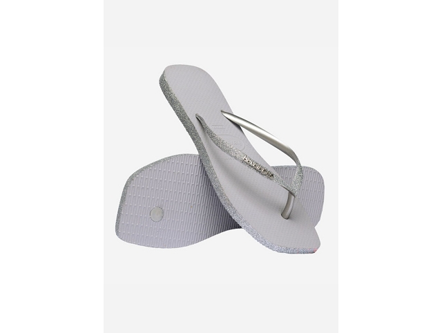 Havaianas chaussures havaianas slim square sparkle ice grey 6021901_4