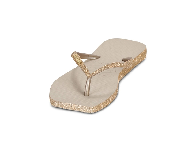 Havaianas chaussures havaianas slim square sparkle sand grey 6022001_2