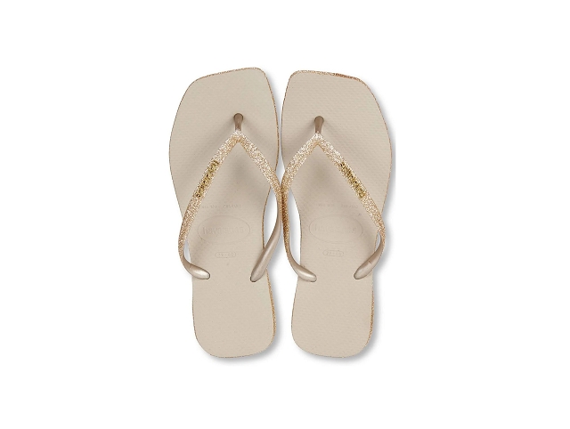 Havaianas chaussures havaianas slim square sparkle sand grey 6022001_4