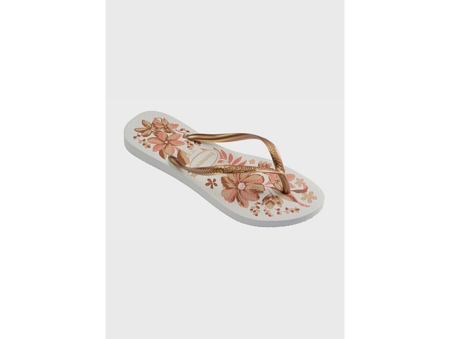 Havaianas chaussures havaianas slim organic white golden 6022701_2