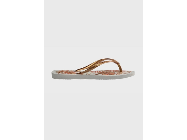 Havaianas chaussures havaianas slim organic white golden 6022701_3