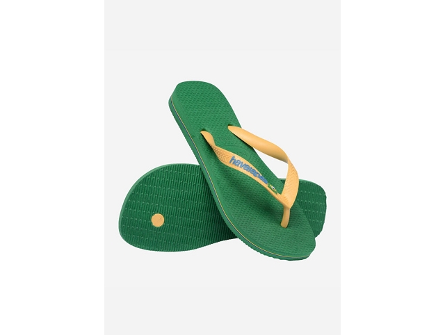 Havaianas chaussures havaianas brasil logo green yellow 6023101_4