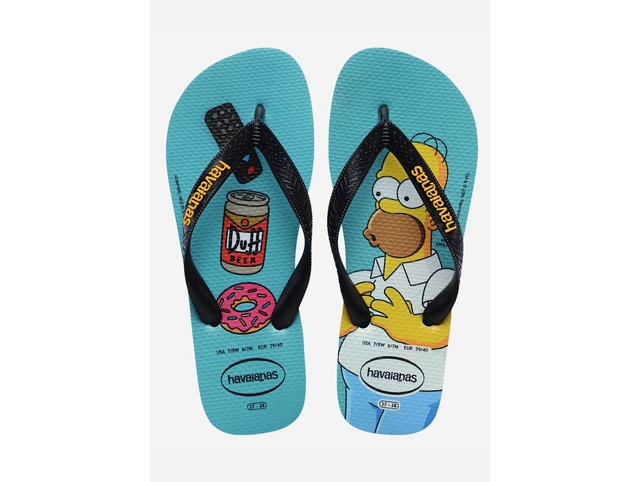 Havaianas chaussures havaianas simpsons tradi blue black 