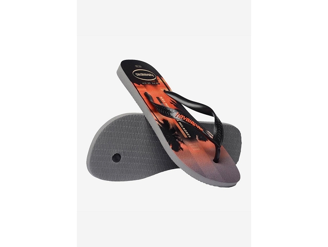 Havaianas chaussures havaianas top surfer grey steel 6023701_2