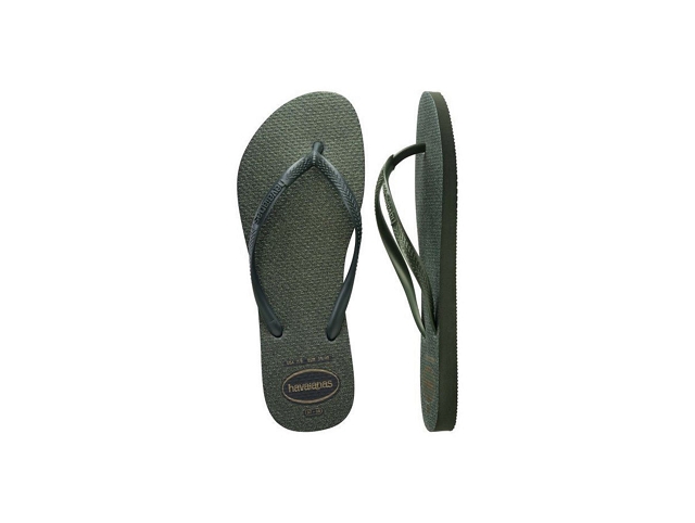 Havaianas chaussures havaianas slim gloss green olive 6023801_2