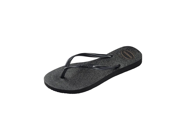 Havaianas chaussures havaianas slim gloss black silver 6024001_2