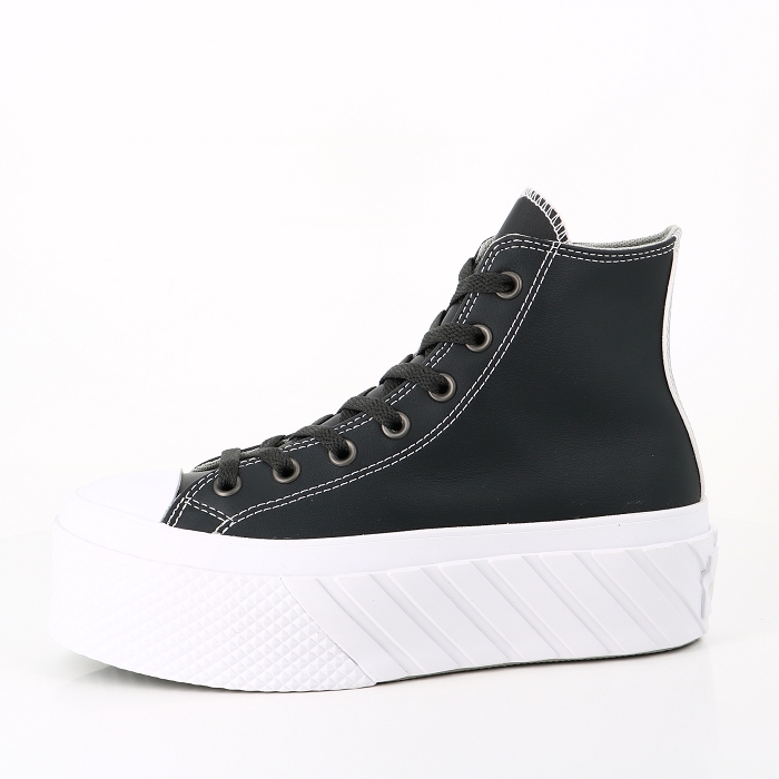 Converse chaussures converse chuck taylor all star lift 2x platform matte metallic noir9000601_3