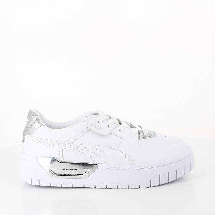 Puma chaussures puma baskets cali dream metal femme blanc