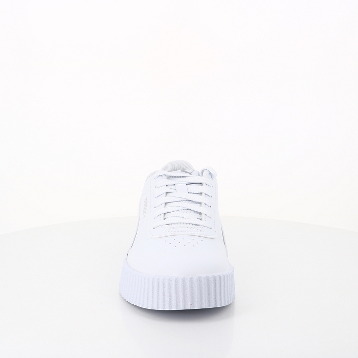 Puma chaussures puma carina holo puma white puma silver blanc9005201_2