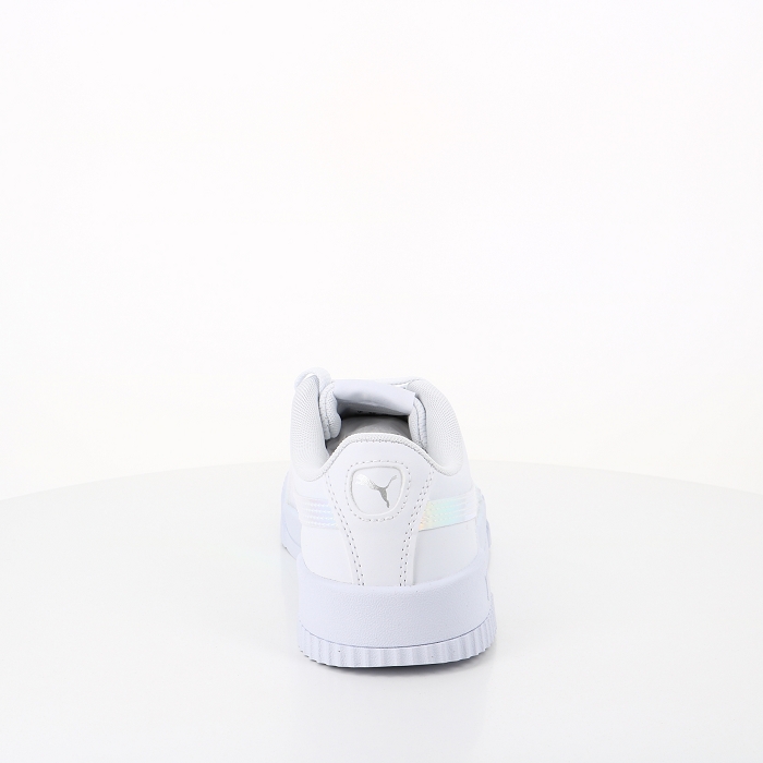 Puma chaussures puma carina holo puma white puma silver blanc9005201_4