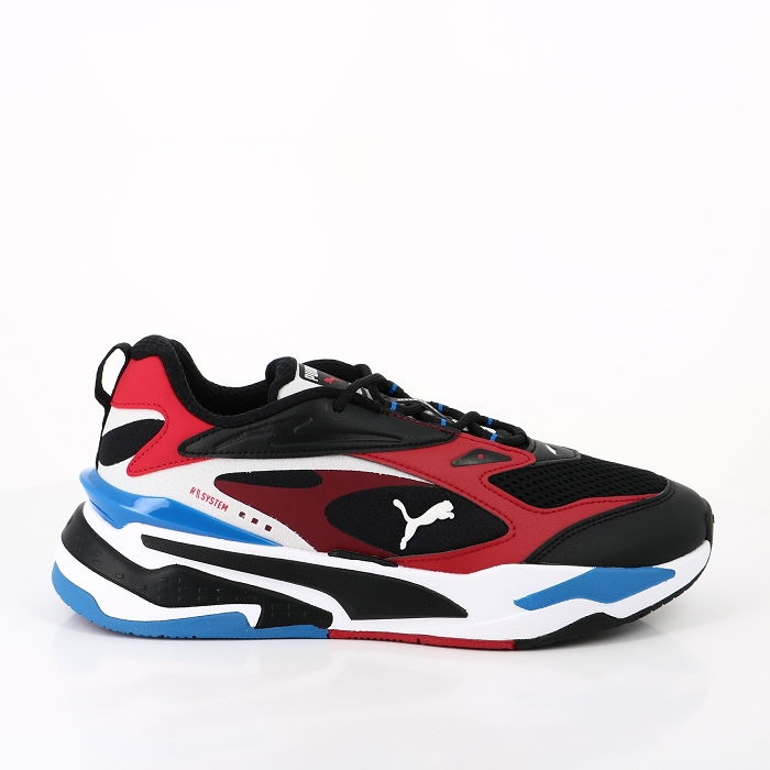 Puma chaussures puma rs fast black urban red future blue multicouleur