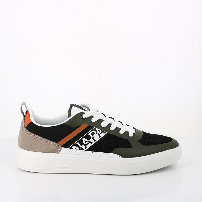 Napapijri chaussures napapijri bark green black multicouleur