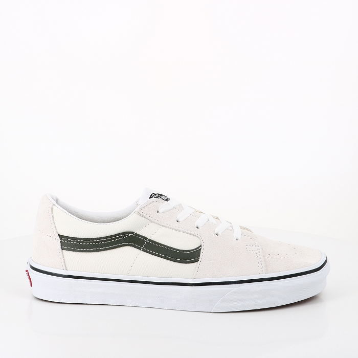 Vans chaussures vans utility pop sk8low blanc de blanc khaki beige