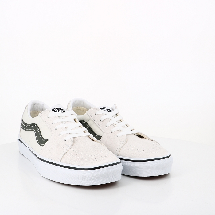 Vans chaussures vans utility pop sk8low blanc de blanc khaki beige9008501_5