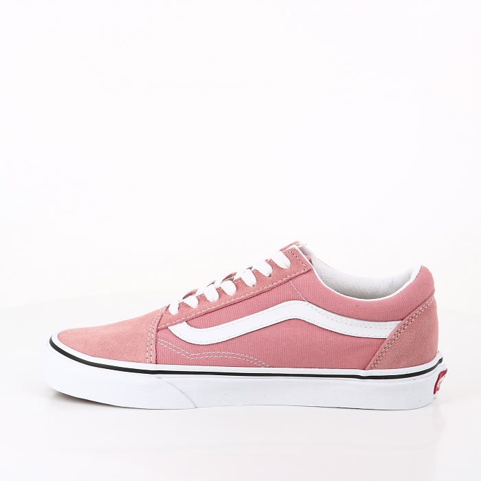 Vans chaussures vans old skool rosette true white rose9008701_3