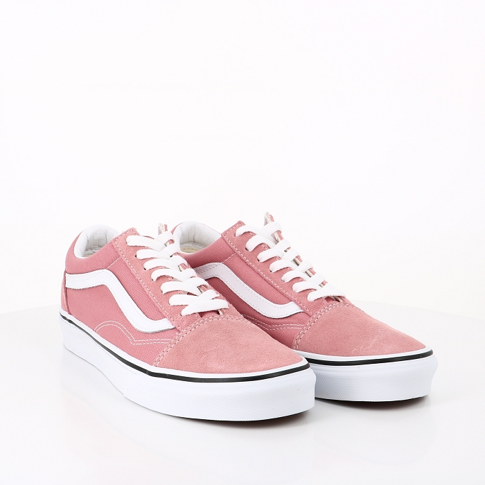 Vans chaussures vans old skool rosette true white rose9008701_5