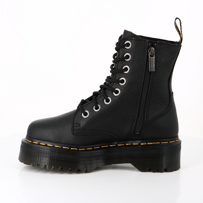 Dr martens chaussures dr martens boots plateformes jadon iii cuir noir9009101_3