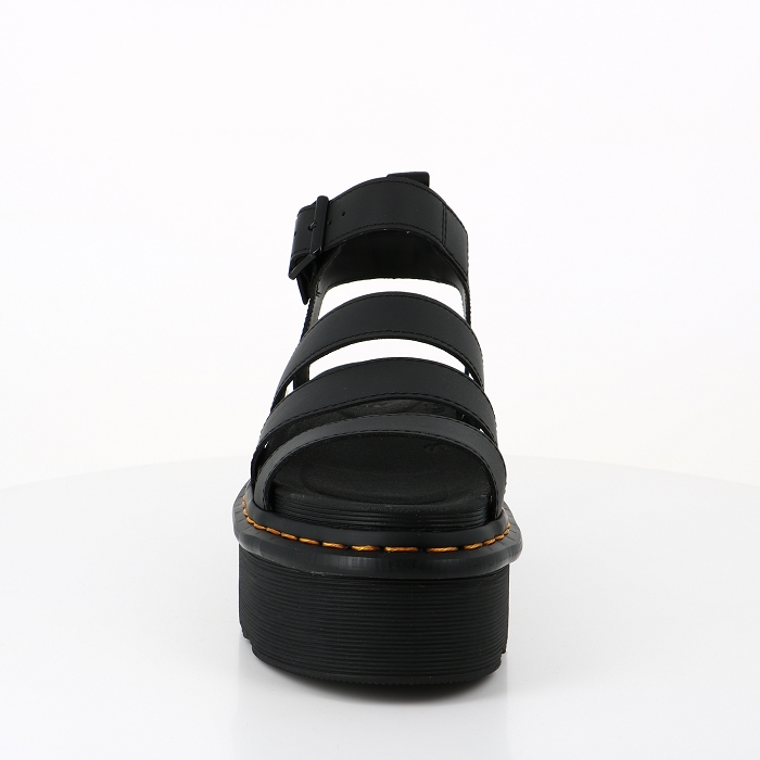 Dr martens chaussures dr martens sandales plateforme blaire black hydro leather noir9009601_2