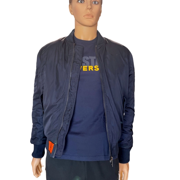 Bombers blouson bombers men ete original navy bleu