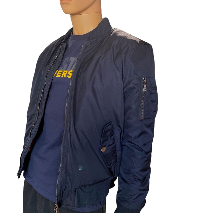 Bombers blouson bombers men ete original navy bleu9012101_2