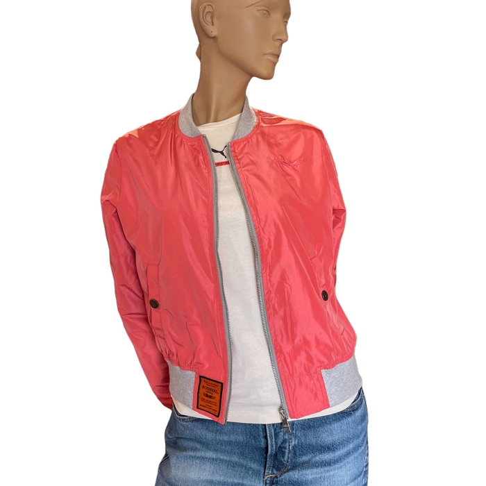 Bombers blouson bombers ma 1 women corail brique