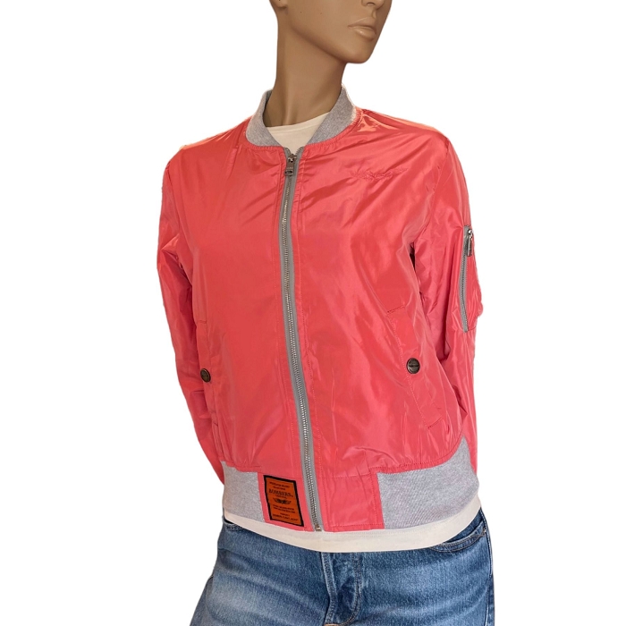 Bombers blouson bombers ma 1 women corail brique9012201_3