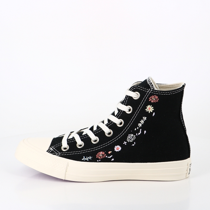 Converse chaussures converse chuck taylor all star embroidered floral noirmulticoloreaigrette noir9012901_3