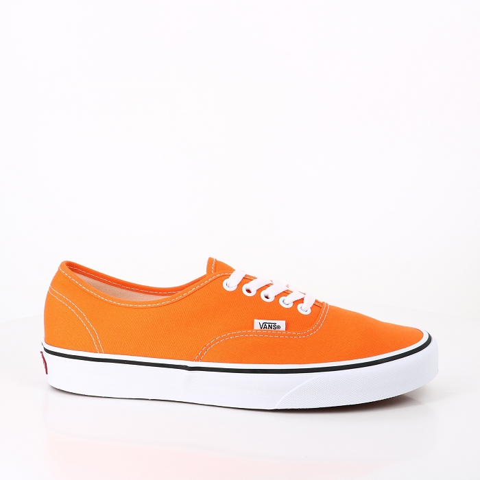 Vans chaussures vans authentic orange tigertrue white orange