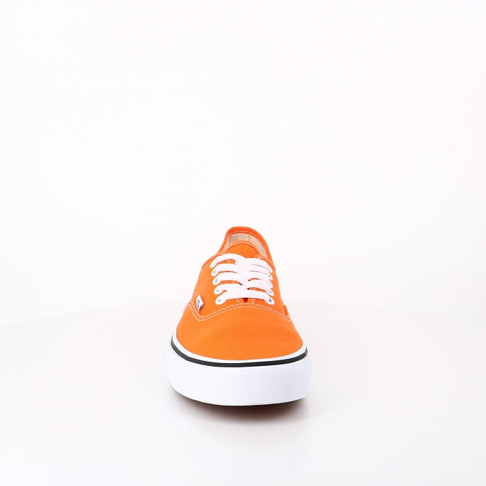 Vans orange online et blanche