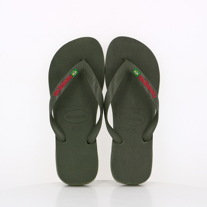 Havaianas chaussures havaianas brasil logo green vert