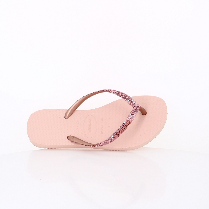 Havaianas chaussures havaianas slim glitter ii ballet rose golden blush rose9013601_2