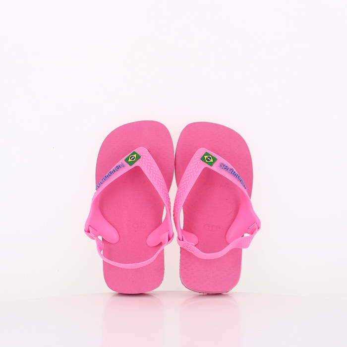 Havaianas chaussures havaianas bebe brasil logo ii crystal rose rose