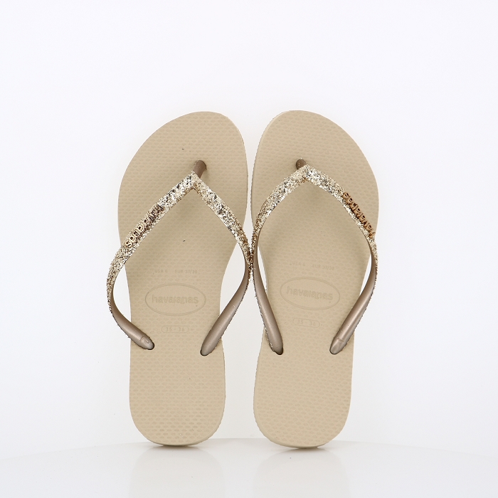 Havaianas chaussures havaianas slim glitter ii sand grey or9014101_1