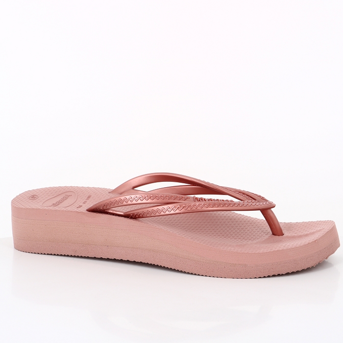 Havaianas chaussures havaianas wedges crocus rose rose9014601_3