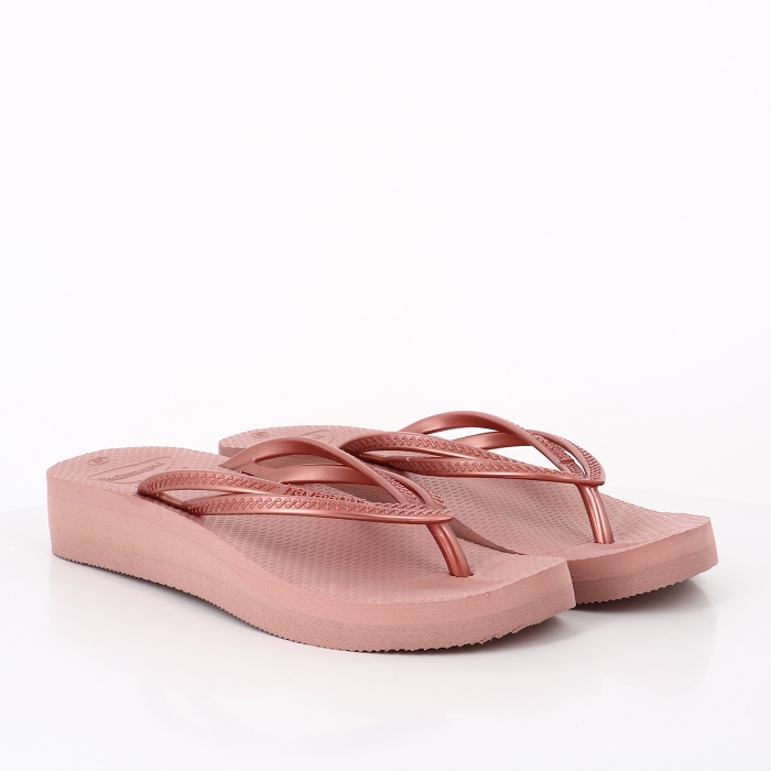 Havaianas chaussures havaianas wedges crocus rose rose9014601_4