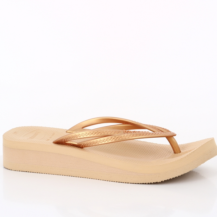Havaianas chaussures havaianas wedges golden or9014701_3