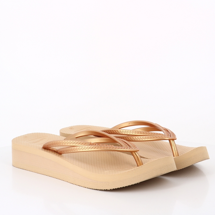 Havaianas chaussures havaianas wedges golden or9014701_4