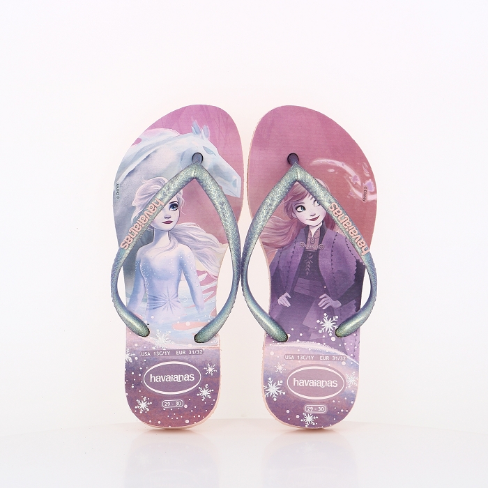 Havaianas chaussures havaianas enfant slim frozen ballet rose rose